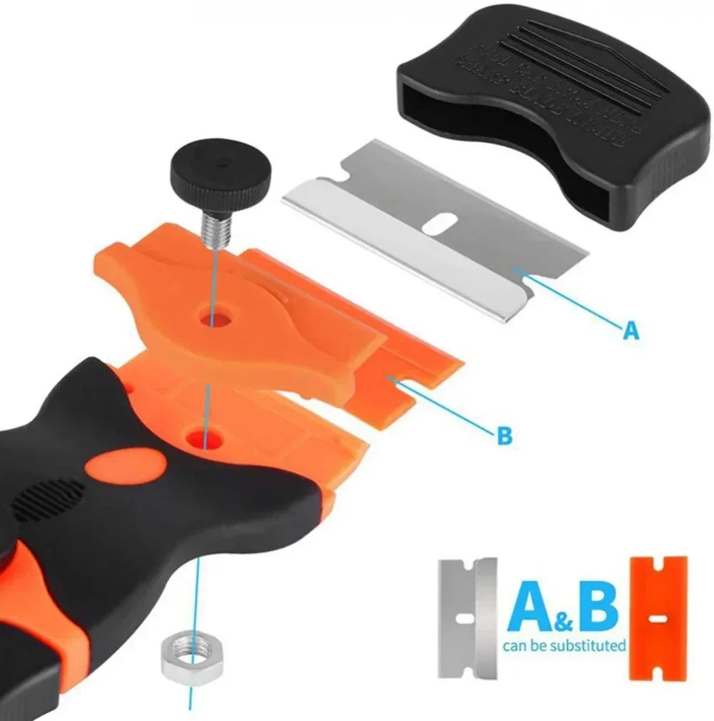EasyClean Adhesive & Glass Scraper