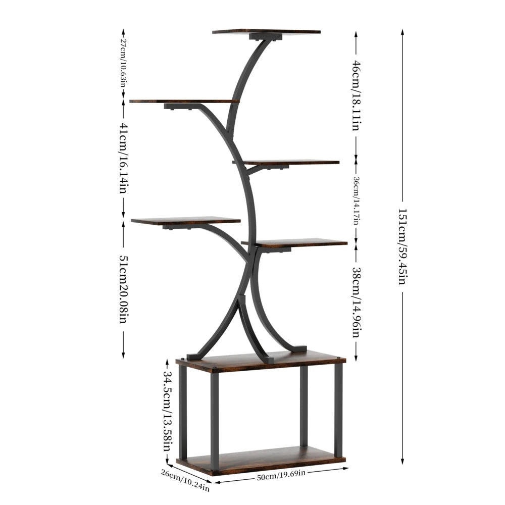 Vintage Tree Plant Stand