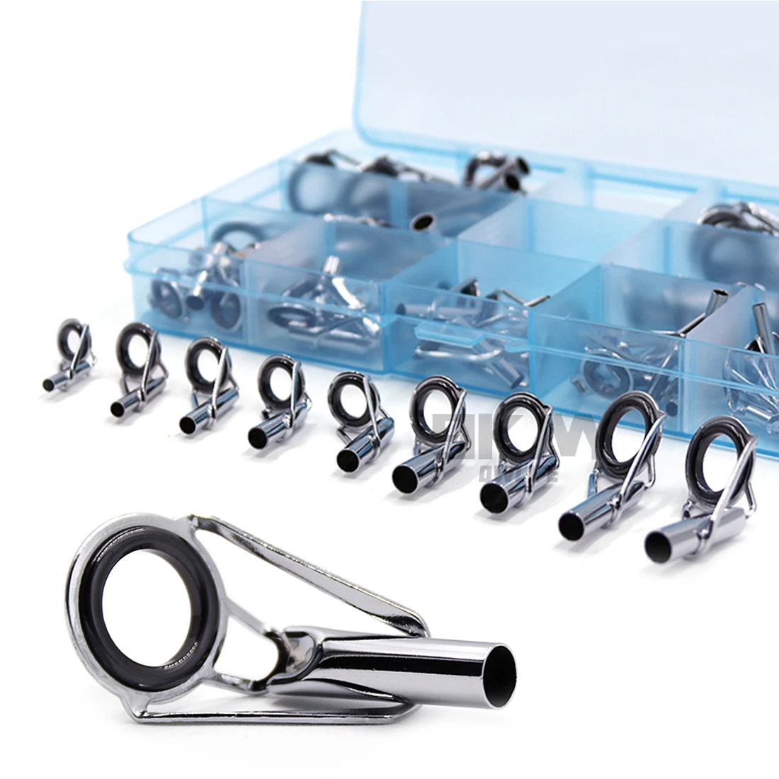 Fishing Rod Guide Repair Kit – Stainless Steel & Ceramic Tip Rings