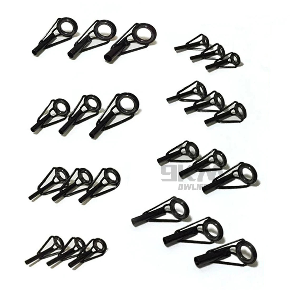 Fishing Rod Guide Repair Kit – Stainless Steel & Ceramic Tip Rings