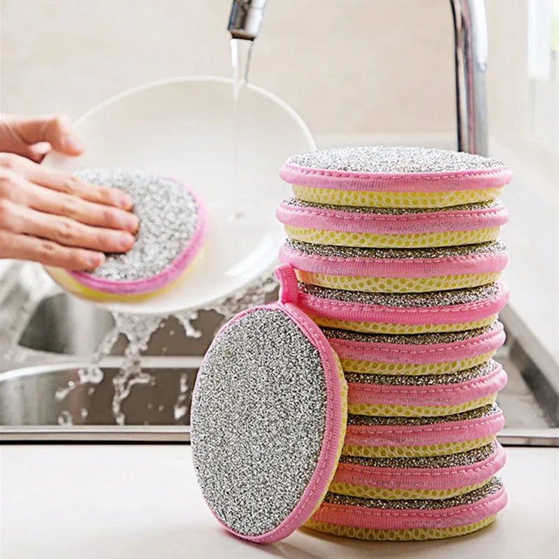 Ultra-Absorbent Kitchen Cleaning Sponge | Soft Non-Scratch Dishwashing Sponge | Reusable Multi-Purpose Cleaning Sponge