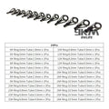 Fishing Rod Guide Repair Kit – Stainless Steel & Ceramic Tip Rings