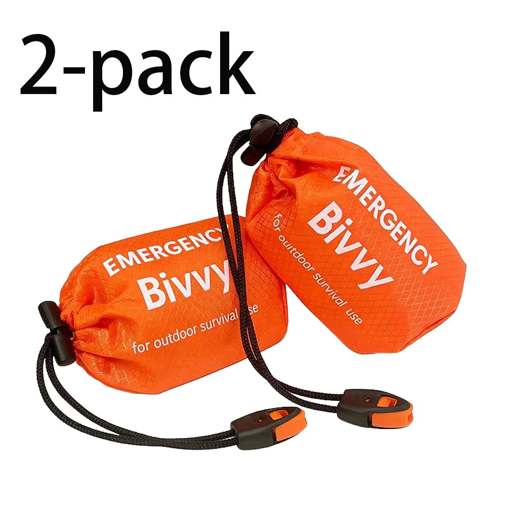 Emergency Survival Sleeping Bag – Thermal Waterproof Bivy Sack for Camping & Hiking