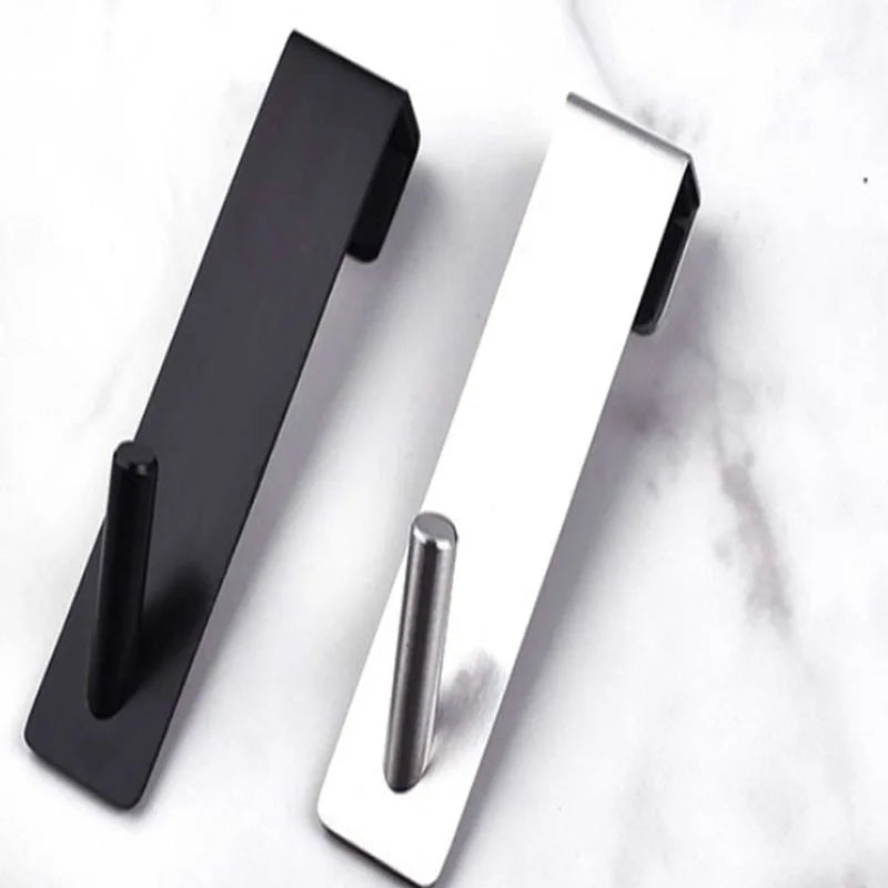 Over-Door Shower Towel Rack – Stainless Steel S-Shape Bathroom Hook