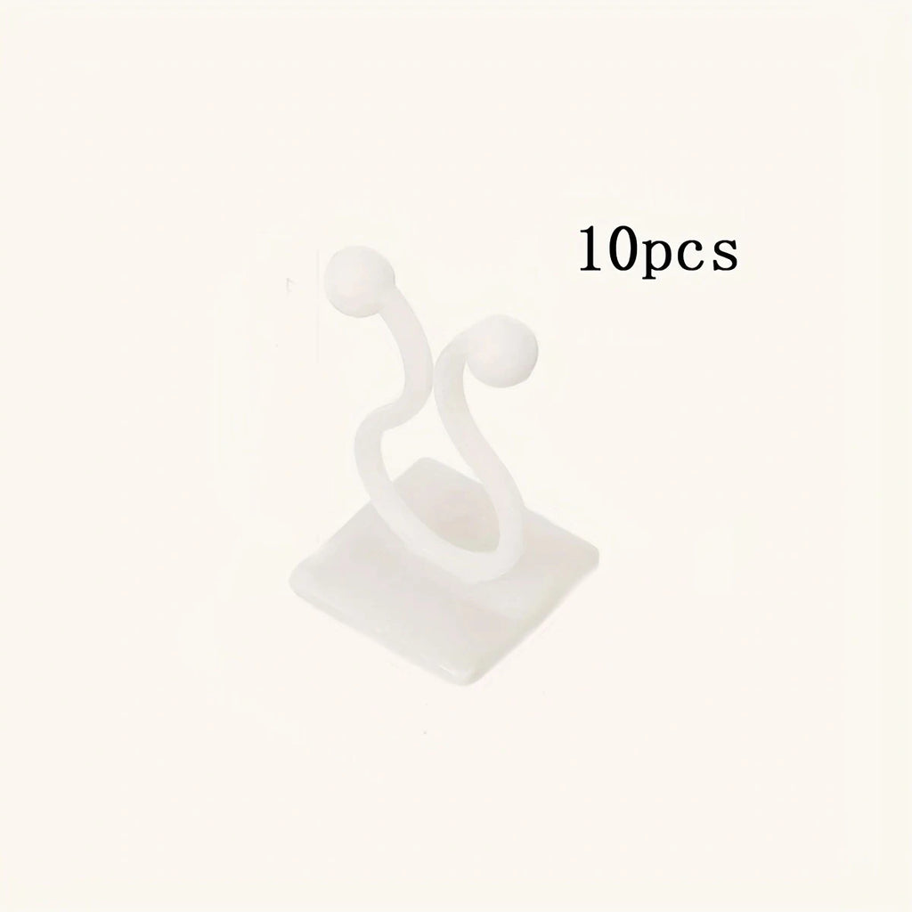 Self-Adhesive Plant Wall Clips (10 Pack)