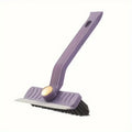 Multi-Purpose Tile & Crevice Cleaning Brush – Rotating Hard-Bristle Scrubber