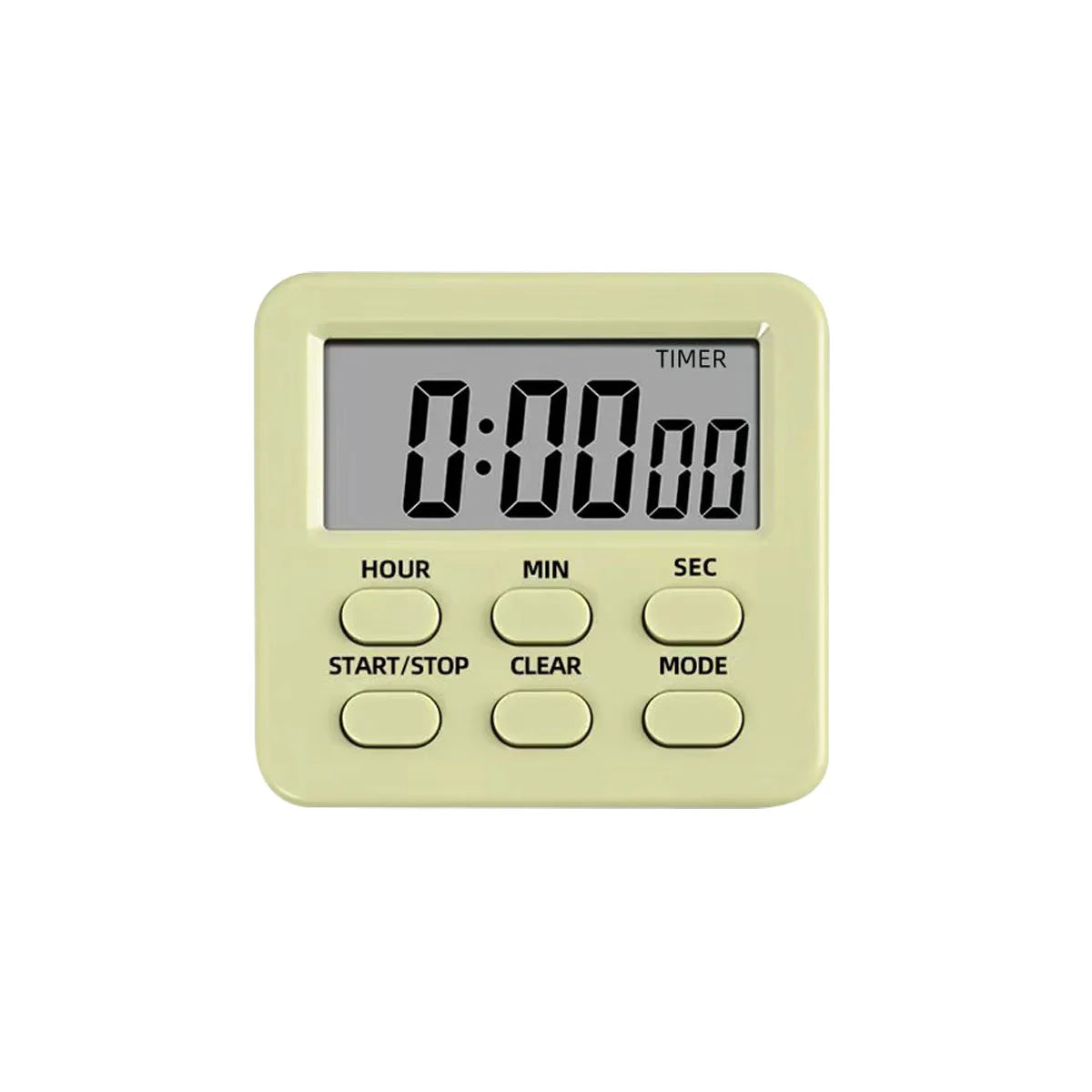 Magnetic Digital Kitchen Timer with LCD Display