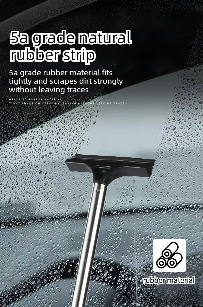 Car Side Mirror & Window Wiper – Extendable Glass Cleaning Tool