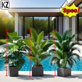 3-Piece Artificial Plant Set – Bring Nature Indoors Without the Maintenance (Without Pot)