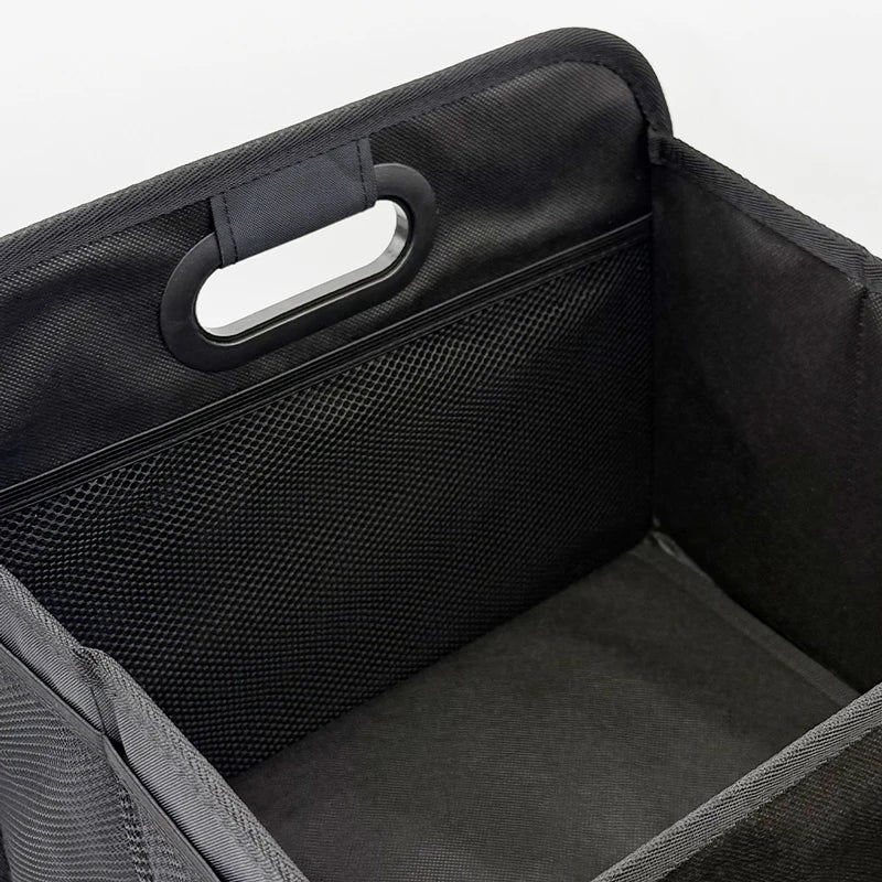 40L Foldable Car Boot Storage Organiser | Heavy-Duty Trunk Storage Box with Side Pockets