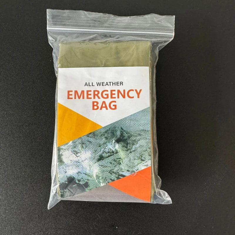 Emergency Survival Sleeping Bag – Thermal Waterproof Bivy Sack for Camping & Hiking