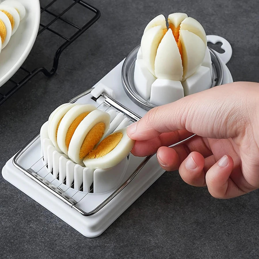 2-in-1 Egg Slicer & Cutter