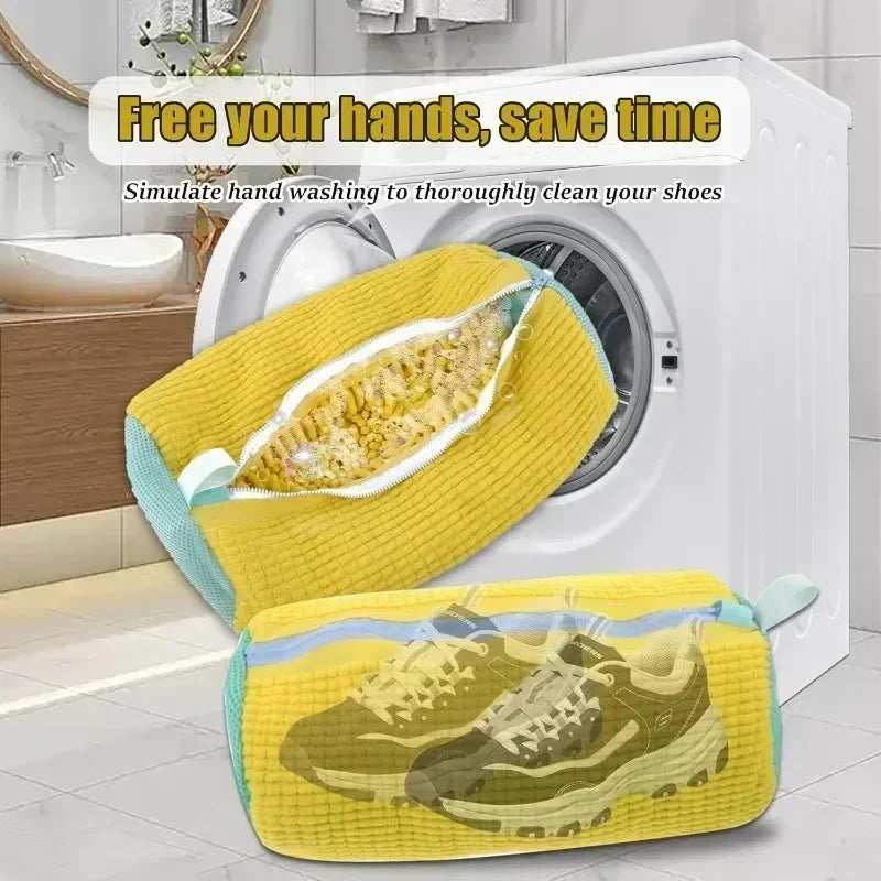 Machine Washable Shoe Washing & Drying Bag