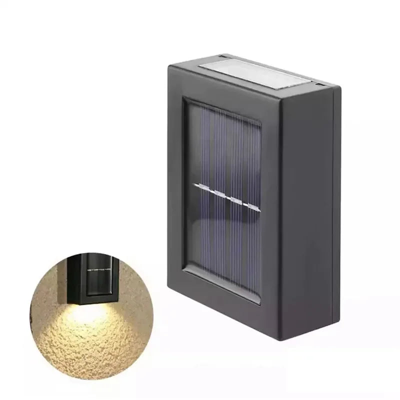 Solar LED Fence Lights – Waterproof Outdoor Wall & Garden Lights