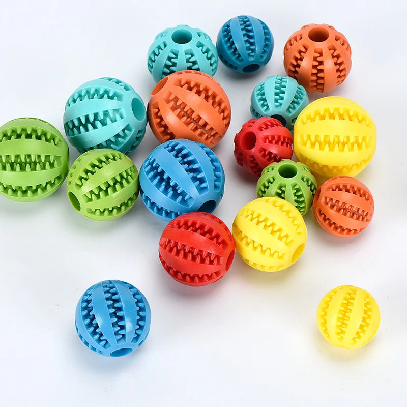 Interactive Dog Treat Ball – Chew, Dental Cleaning & Puzzle Toy