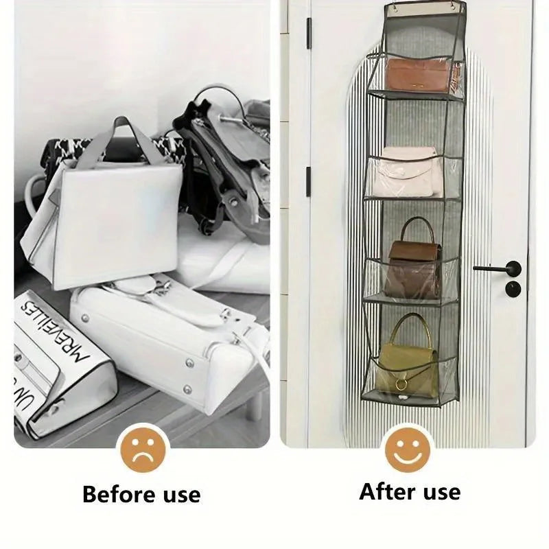 Multi-Pocket Hanging Storage Organiser