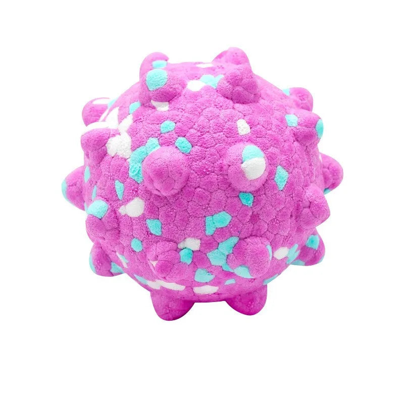 Interactive Dog Ball Toy – Bite Resistant ETPU Chew Ball for Teeth Cleaning & Play