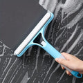 3-in-1 Window & Glass Cleaner – Spray Bottle, Squeegee & Scraper