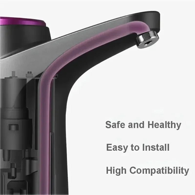Portable 5-Gallon Water Dispenser – USB Rechargeable Electric Water Pump for Camping & Outdoor Adventures