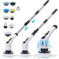 9-in-1 Electric Cleaning Brush – Cordless Rotating Scrubber for Bathroom, Shower & Floors