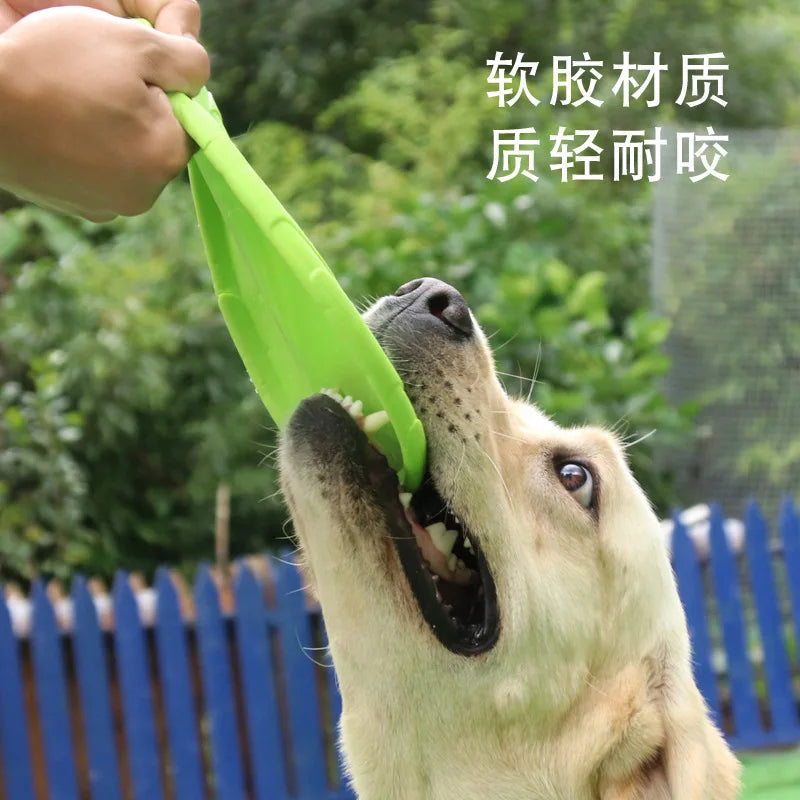 Bite-Resistant Dog Flying Disc – Interactive Fetch & Training Toy