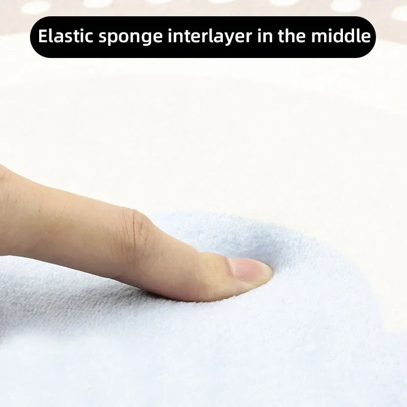 Ocean-Themed Absorbent Bath Mat