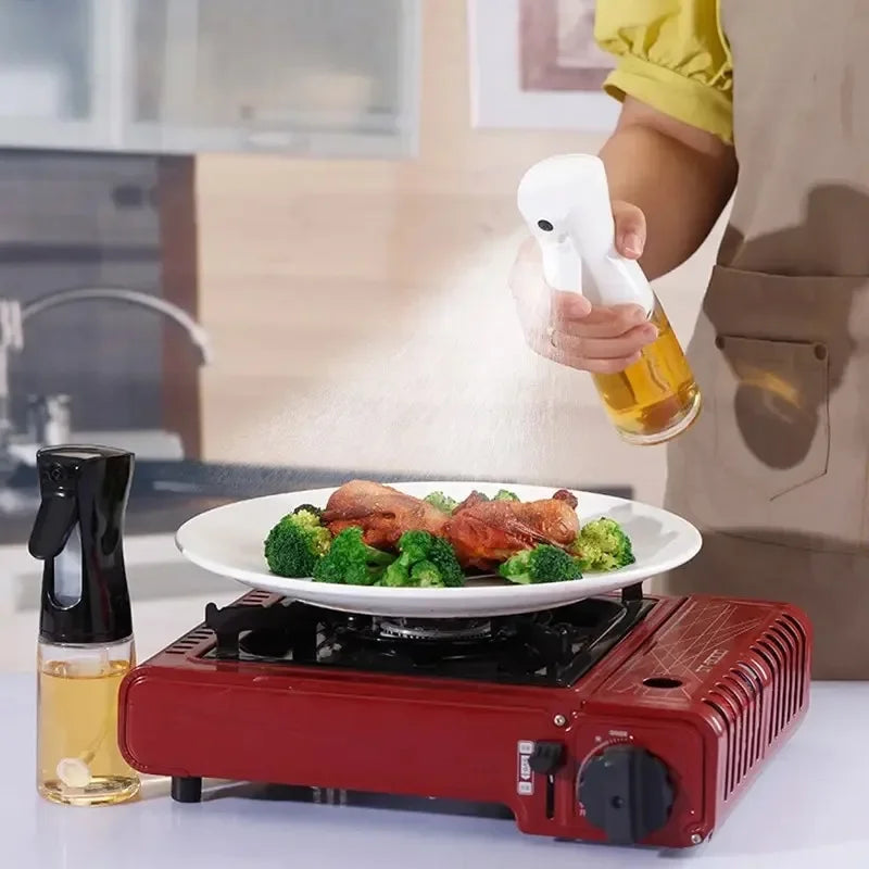 Oil Spray Bottle – Reusable Cooking Oil Sprayer & Dispenser