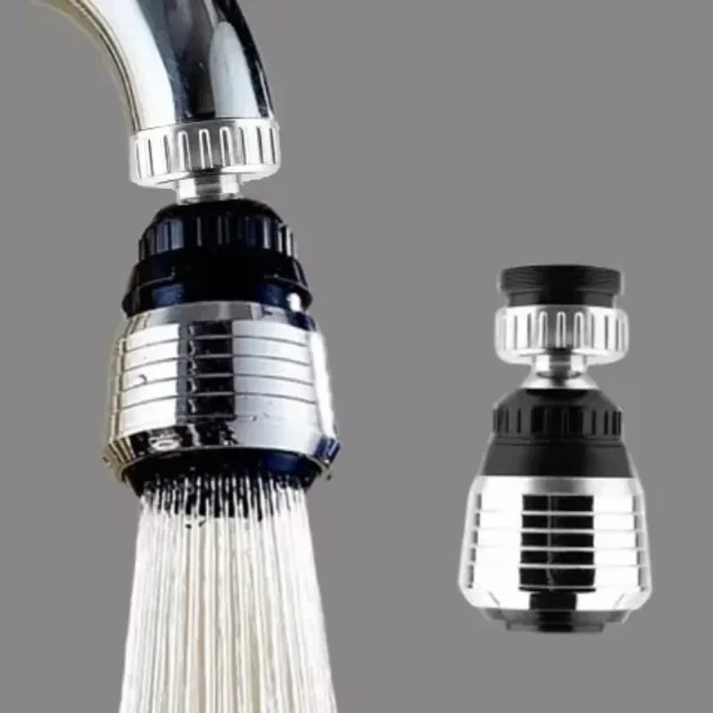 2 Pack 360° Swivel Faucet Tap Aerator | Water Saving Sink Nozzle Filter Attachment