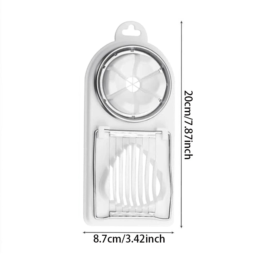 2-in-1 Egg Slicer & Cutter