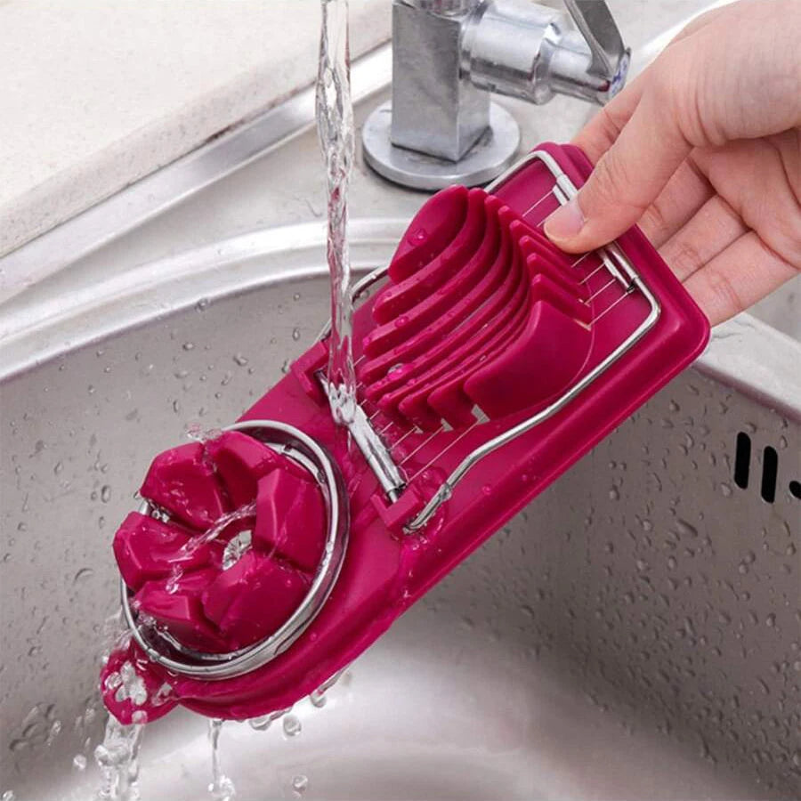 2-in-1 Egg Slicer & Cutter