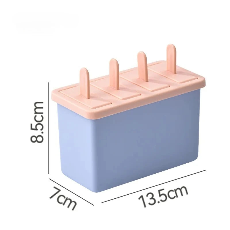 Homemade Popsicle Maker with Lid – 4, 6 or 8 Slot Ice Pop Mould