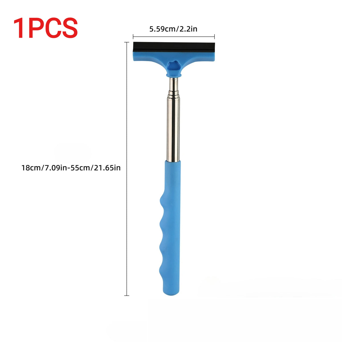 Car Side Mirror & Window Wiper – Extendable Glass Cleaning Tool