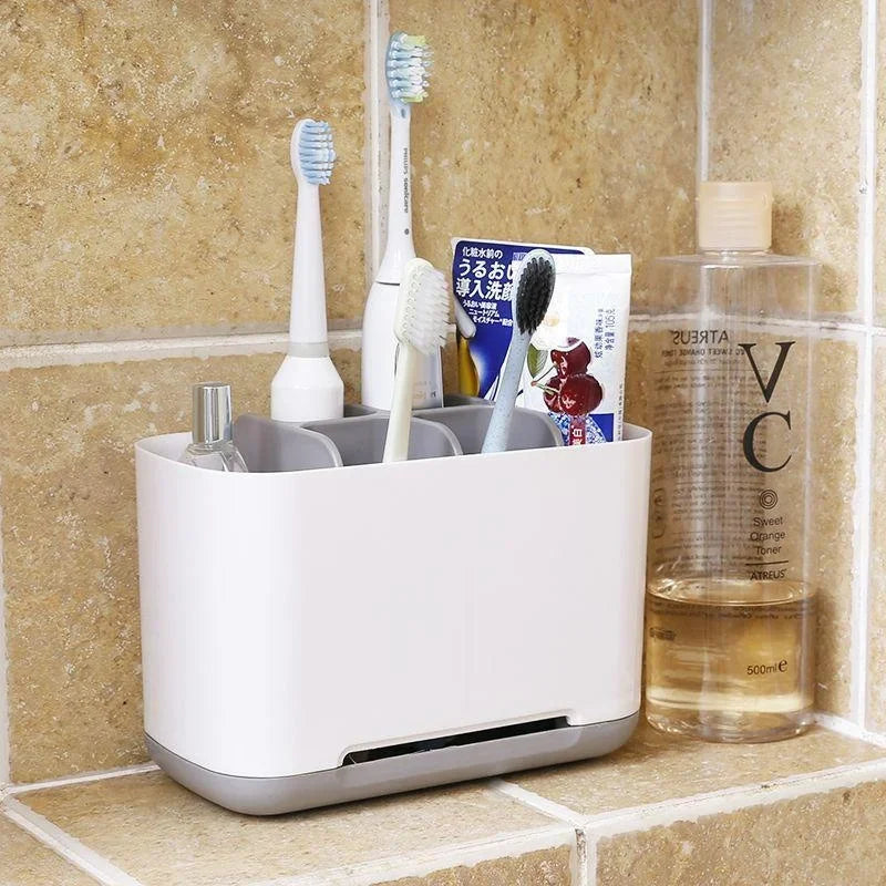 Toothbrush & Bathroom Storage Holder – No-Drill Organiser