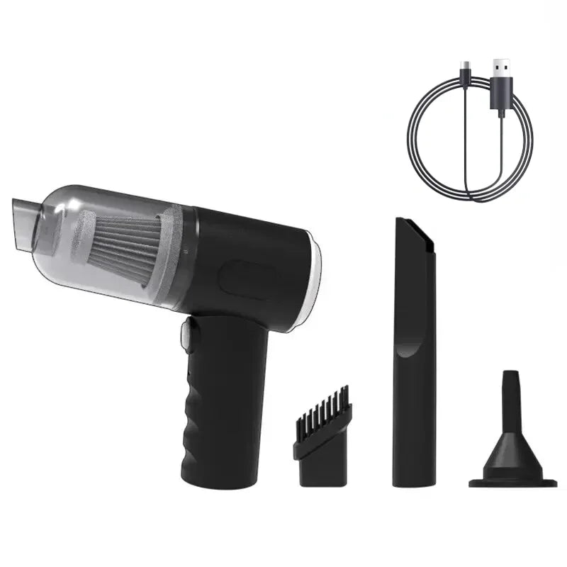 Cordless Handheld Vacuum Cleaner – Portable USB Rechargeable Mini Vacuum