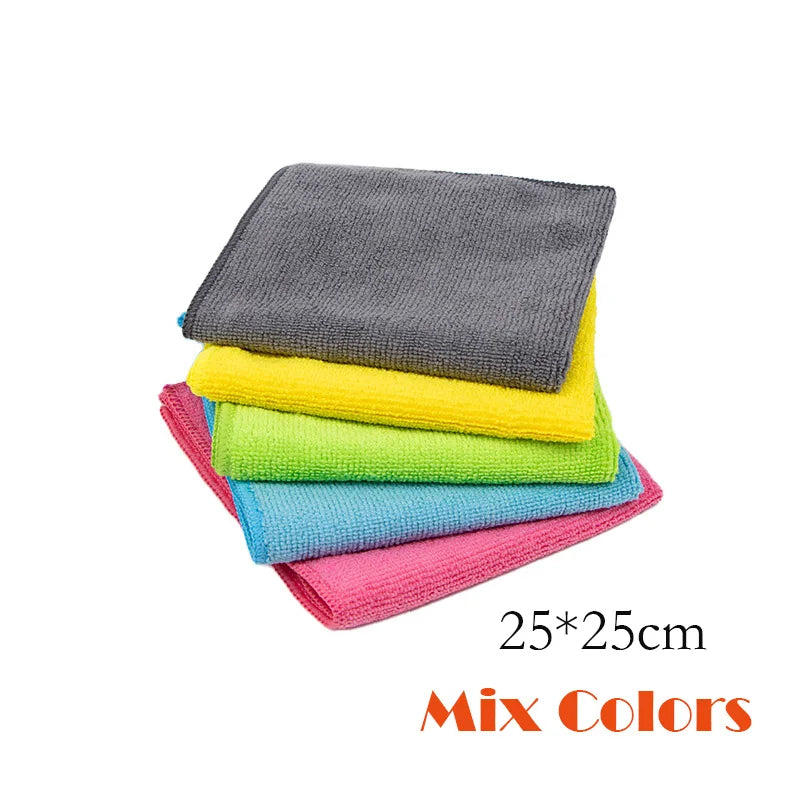 Premium Microfibre Cleaning Cloths – Ultra Absorbent & Reusable