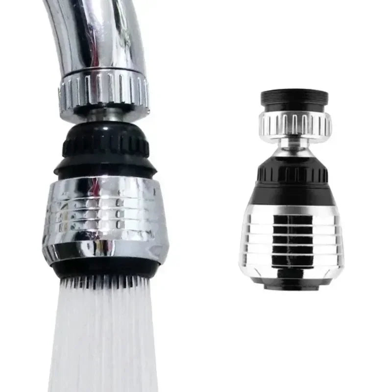 2 Pack 360° Swivel Faucet Tap Aerator | Water Saving Sink Nozzle Filter Attachment