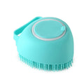 Silicone Pet Bath & Massage Brush – Dog & Cat Bath Scrubber