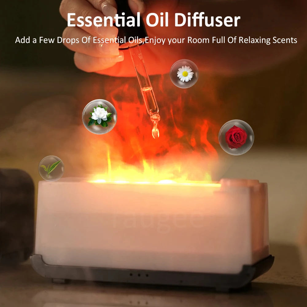 Cozy Flame Essential Oil Diffuser & Humidifier