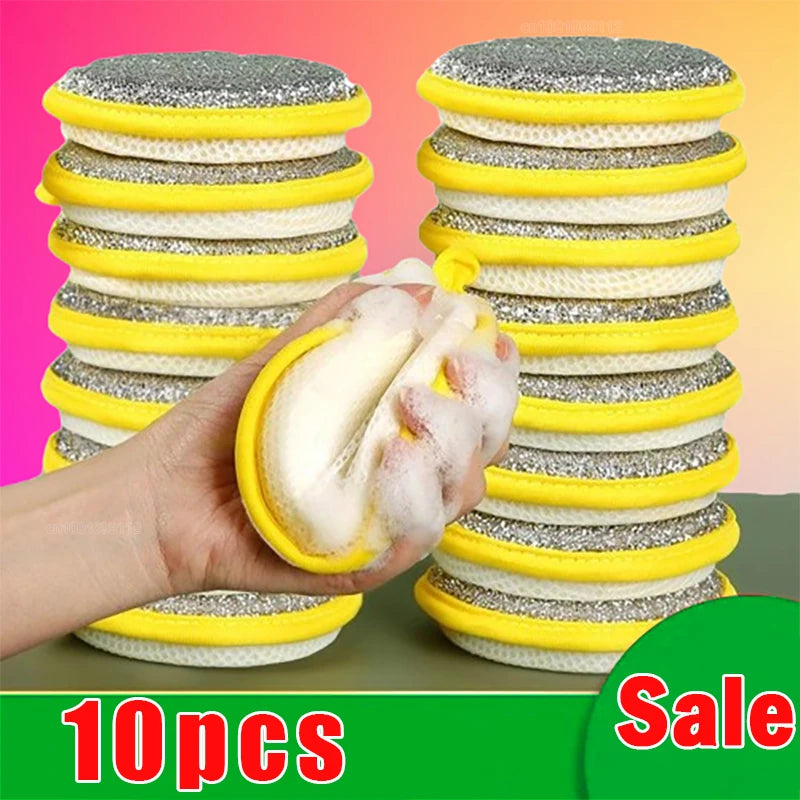 Ultra-Absorbent Kitchen Cleaning Sponge | Soft Non-Scratch Dishwashing Sponge | Reusable Multi-Purpose Cleaning Sponge