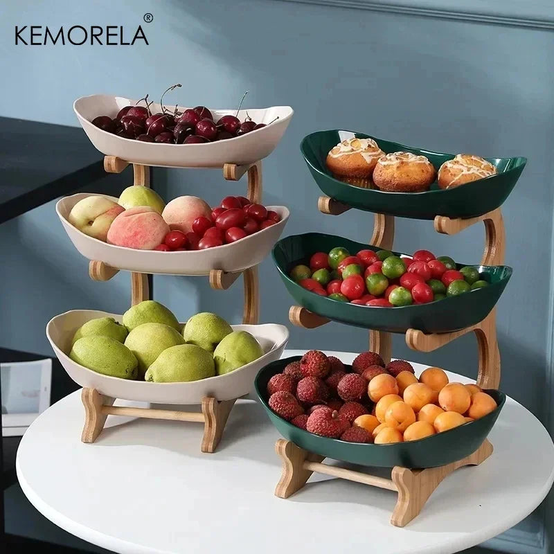 2/3 Tier Fruit & Snack Serving Stand