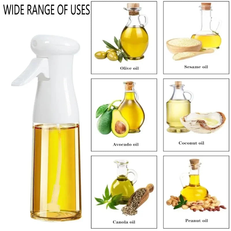 Oil Spray Bottle – Reusable Cooking Oil Sprayer & Dispenser