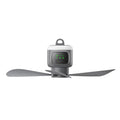 Portable Camping Ceiling Fan with LED Light & Remote