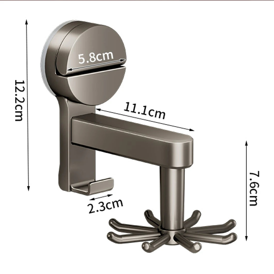 360° Rotating Kitchen Utensil & Cutting Board Holder