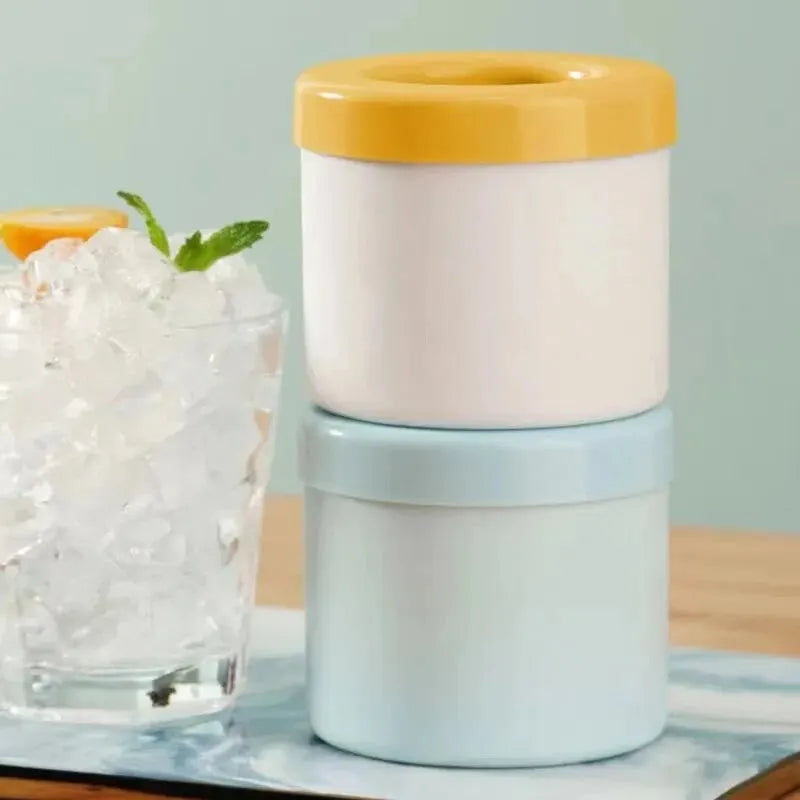 Silicone Round Ice Cube Maker – Reusable Ice Mold for Drinks, Cocktails & Summer