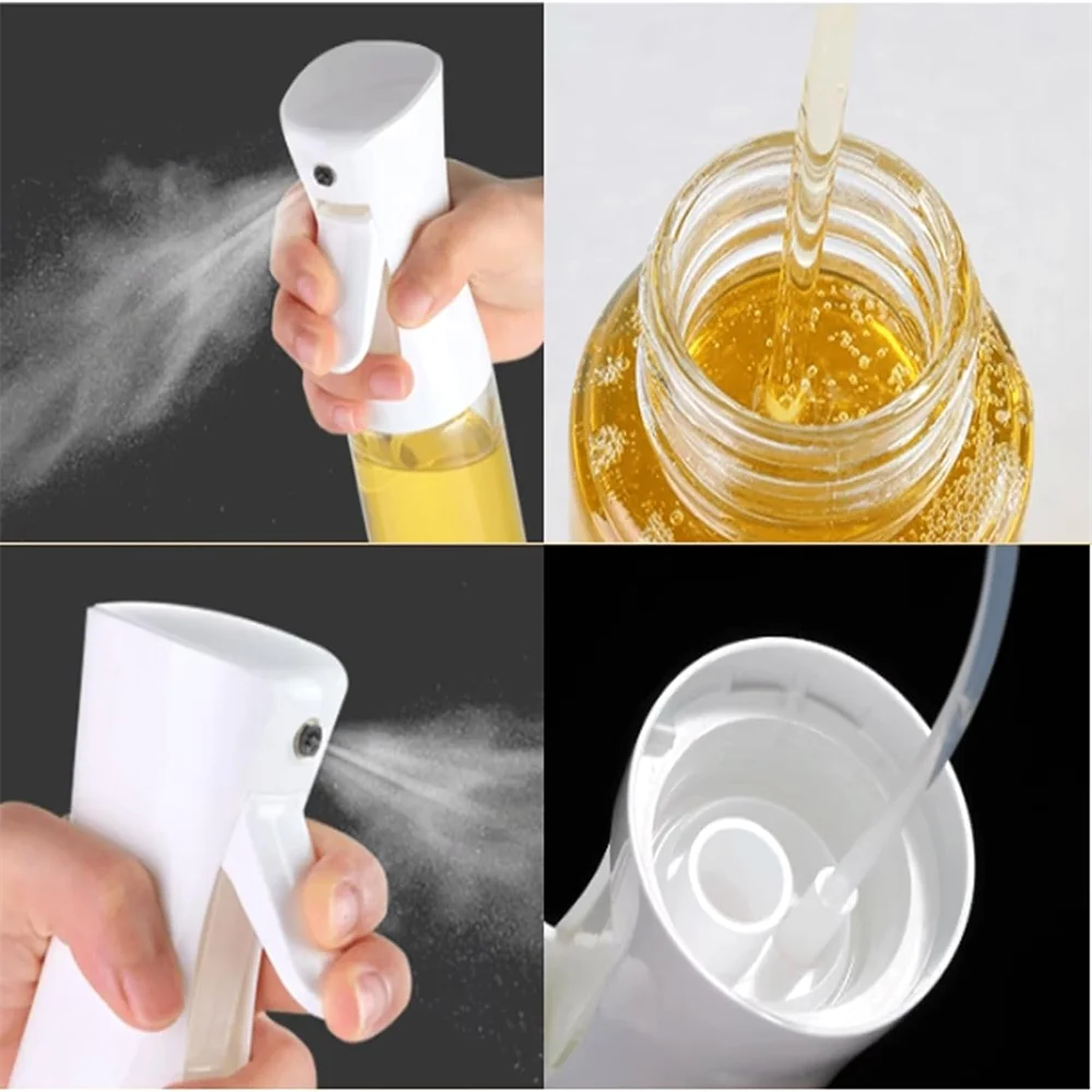 Oil Spray Bottle – Reusable Cooking Oil Sprayer & Dispenser