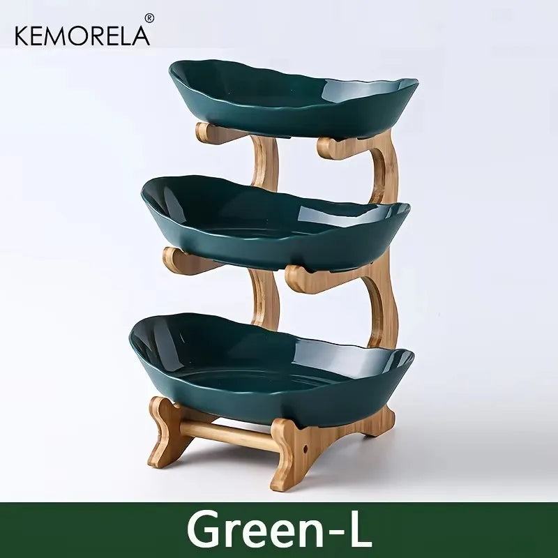 2/3 Tier Fruit & Snack Serving Stand