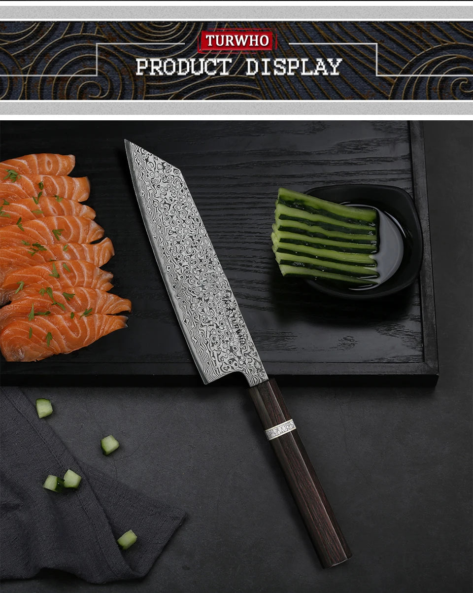 7-Inch Damascus Steel Kiritsuke Chef Knife