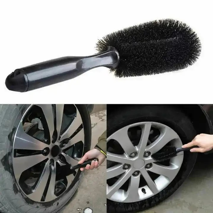 Premium Microfibre Wheel Cleaning Brush | Soft Bristles | Scratch-Free Rim & Tyre Cleaner