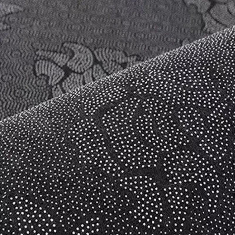 3-Piece Leaf Bathroom Mat Set – Non-Slip Super Absorbent Quick-Dry Bath Rugs & Toilet Mat