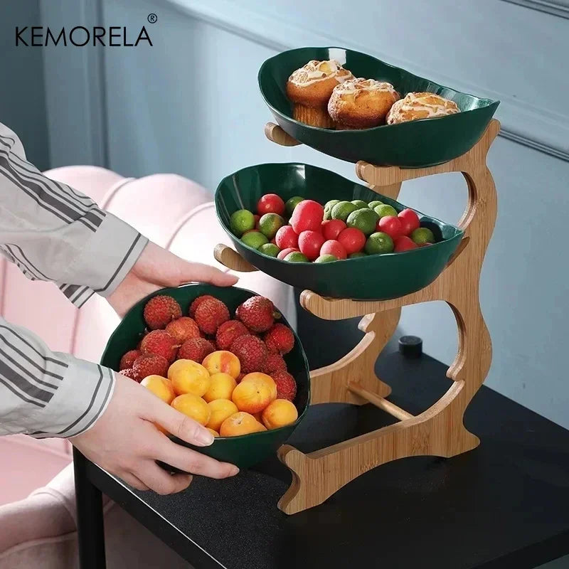 2/3 Tier Fruit & Snack Serving Stand